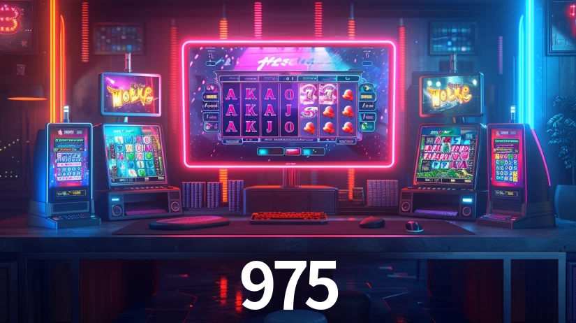 Sinta a adrenalina dos jogos de cassino com 975